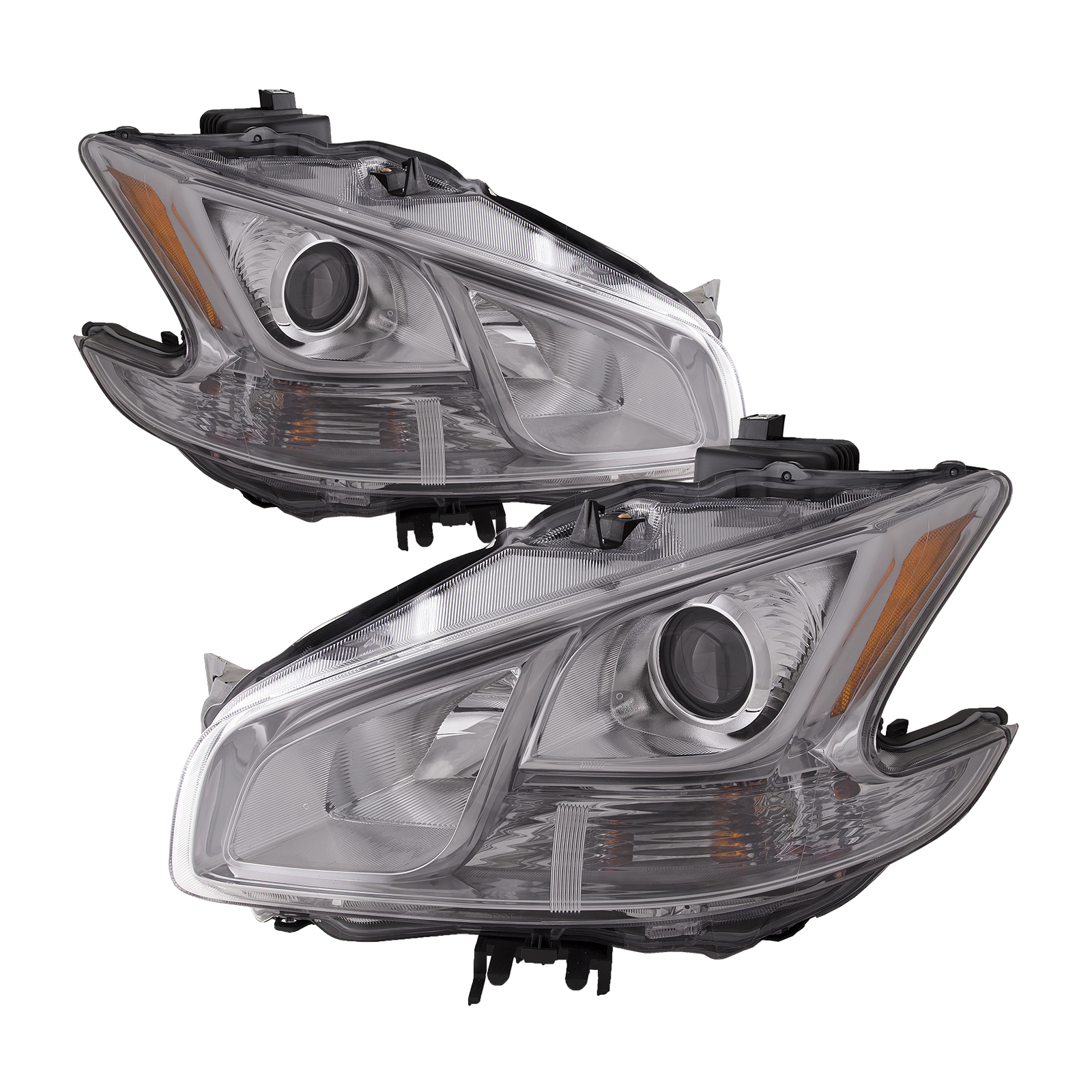Headlight Set For 09-14 Nissan Maxima