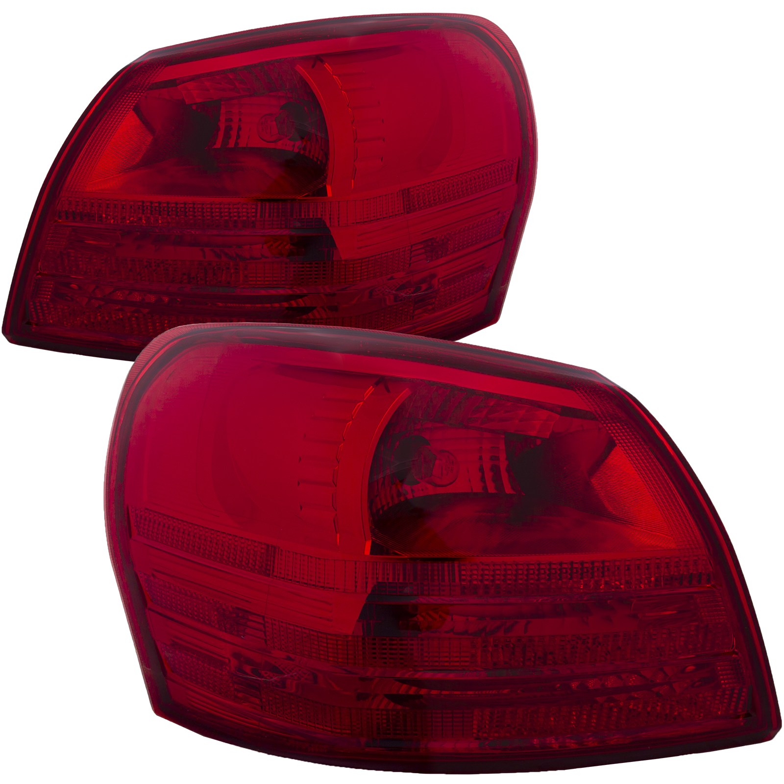 Tail Light Set For 08-13 Nissan Rogue, 14-15 Nissan Rogue Select; CAPA Certified