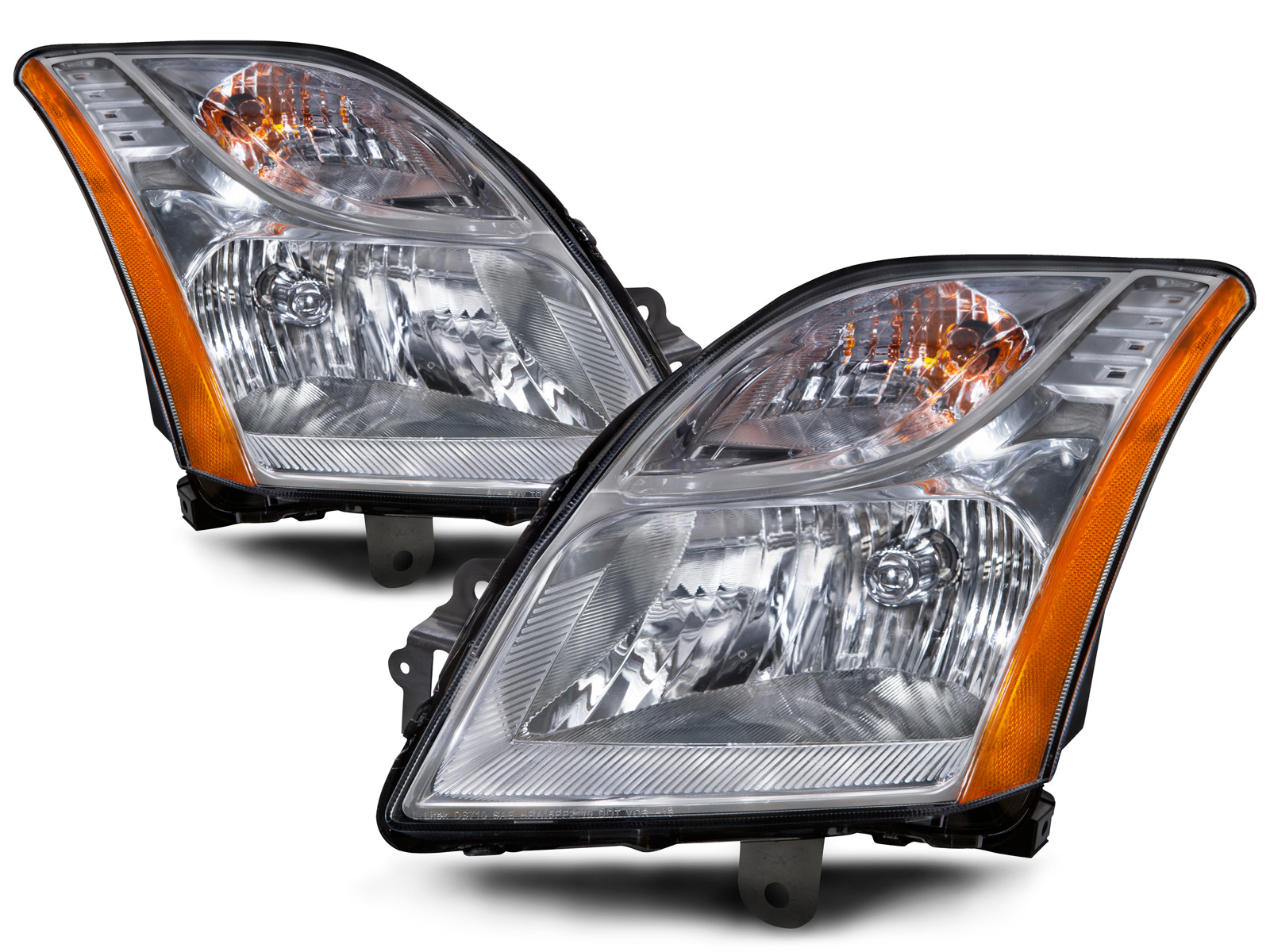 Headlight Set For 10-12 Nissan Sentra