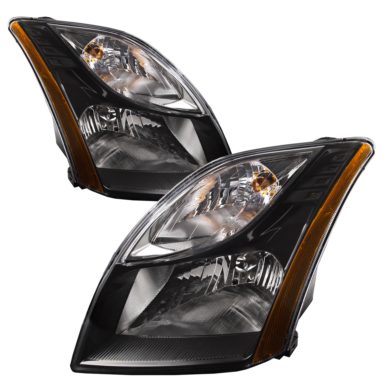 Headlight Set For 10-12 Nissan Sentra