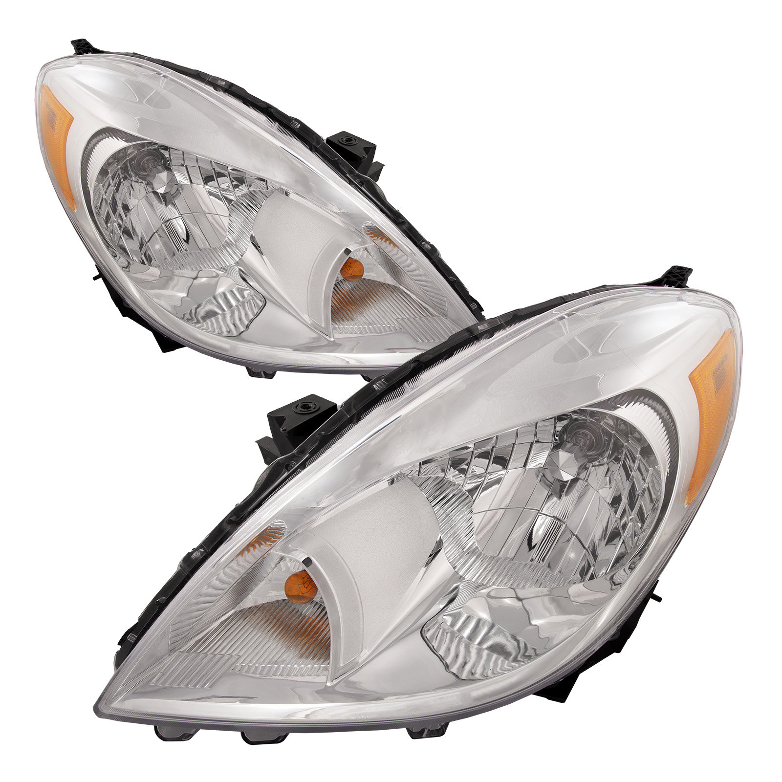 Headlight Set For 12-14 Nissan Versa