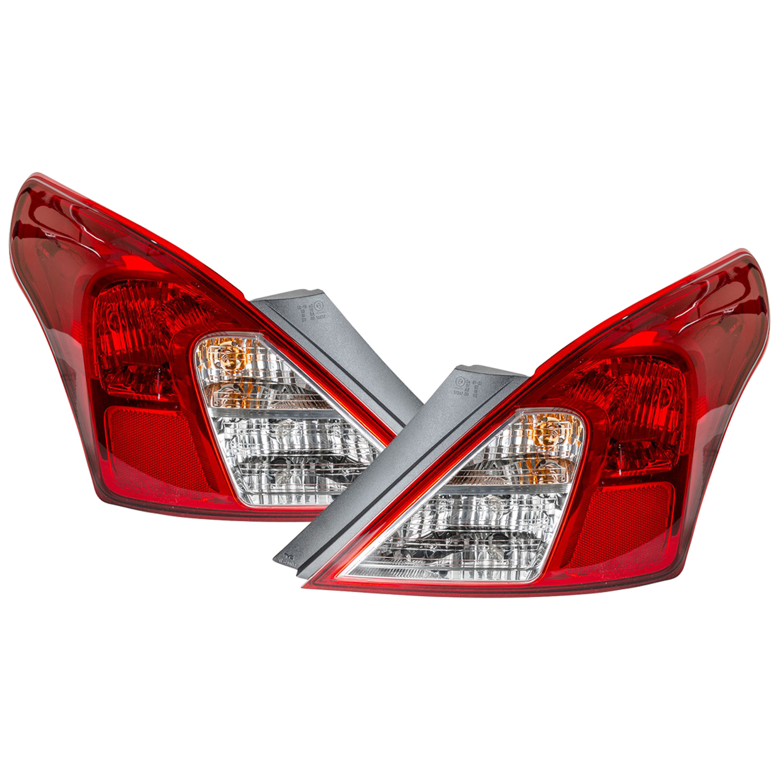Tail Light Set For 12-19 Nissan Versa