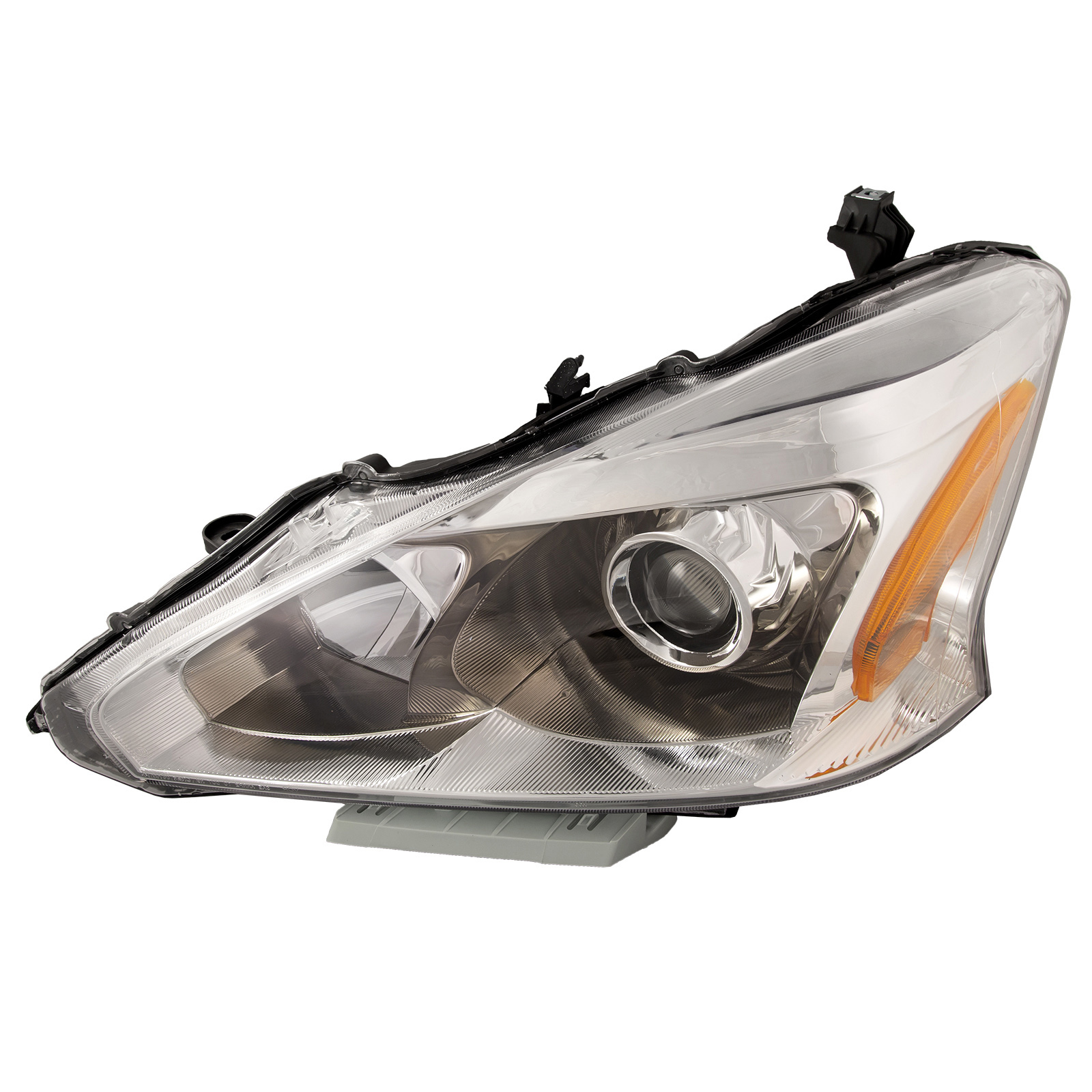 Left Driver Side Headlight For 13-15 Nissan Altima; CAPA Certified