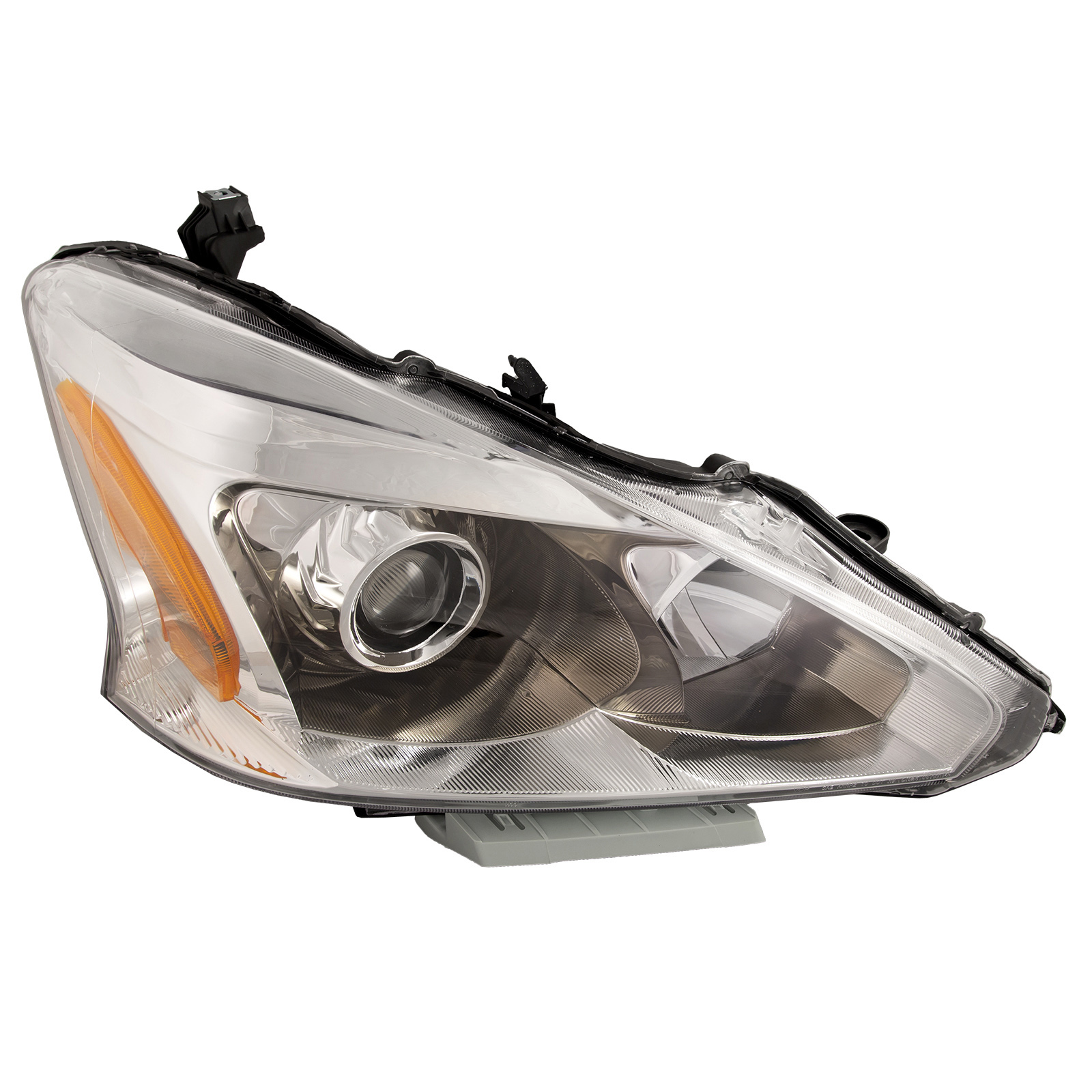 Right Passenger Side Headlight For 13-15 Nissan Altima; CAPA Certified