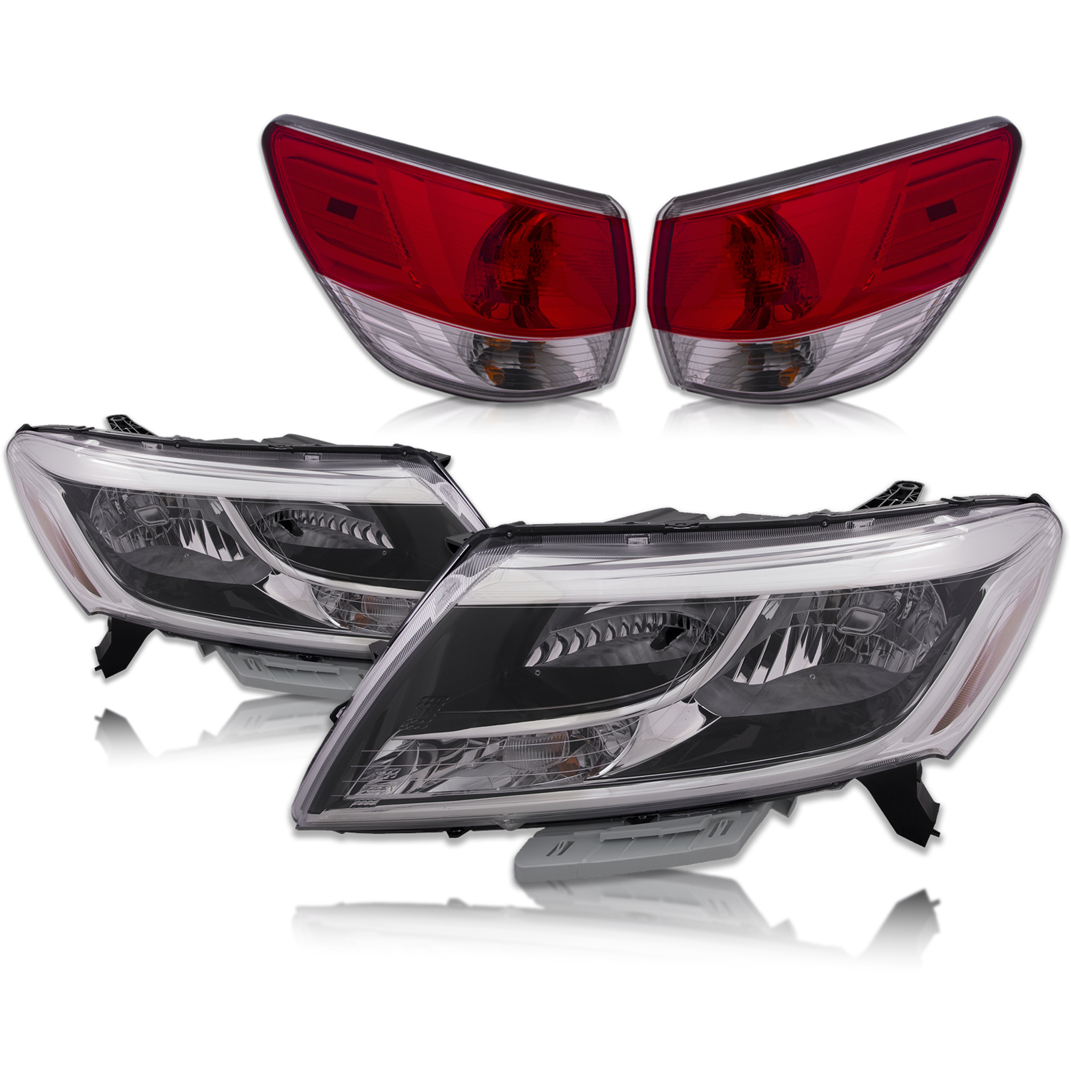 Headlight Set For 13-16 Nissan Pathfinder