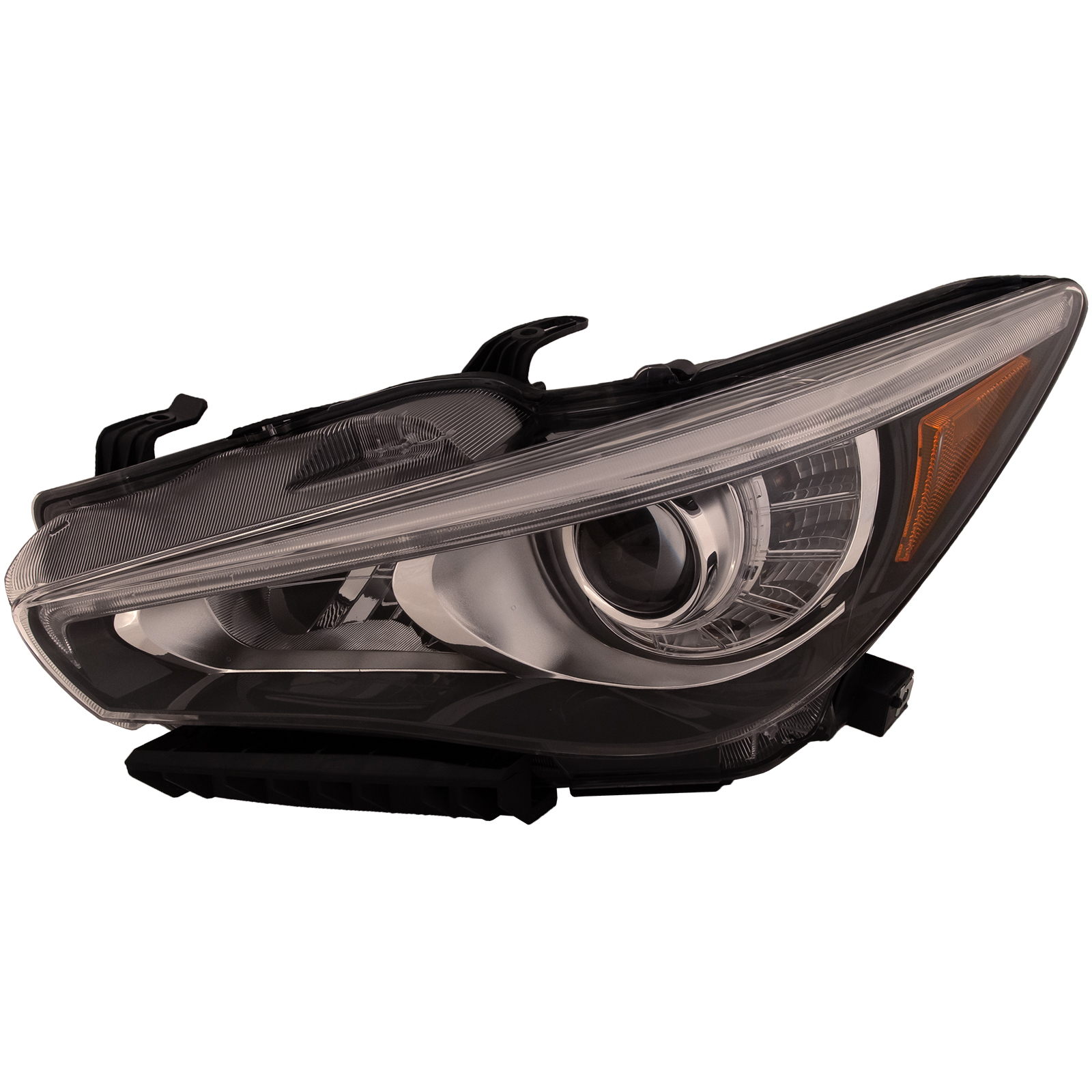 Left Driver Side Headlight For 14-17 Infiniti Q50