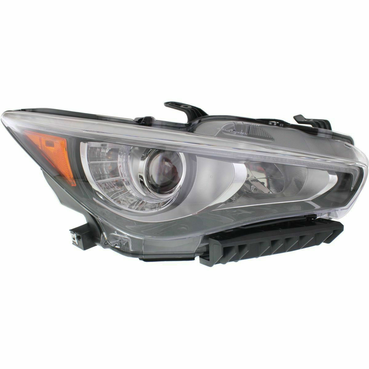 Right Passenger Side Headlight For 14-17 Infiniti Q50