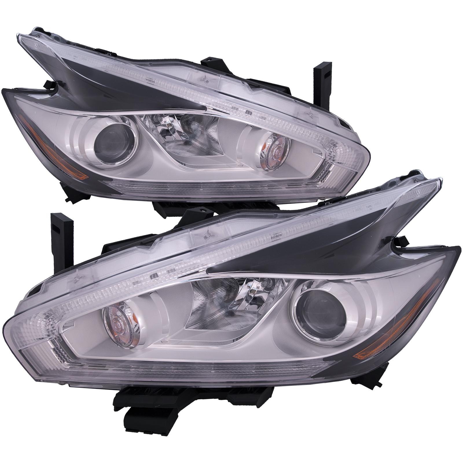 Headlight Set For 15-16 Nissan Murano