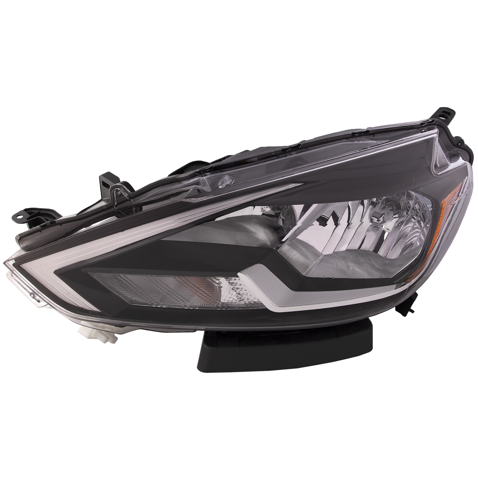 Left Driver Side Headlight For 16-19 Nissan Sentra