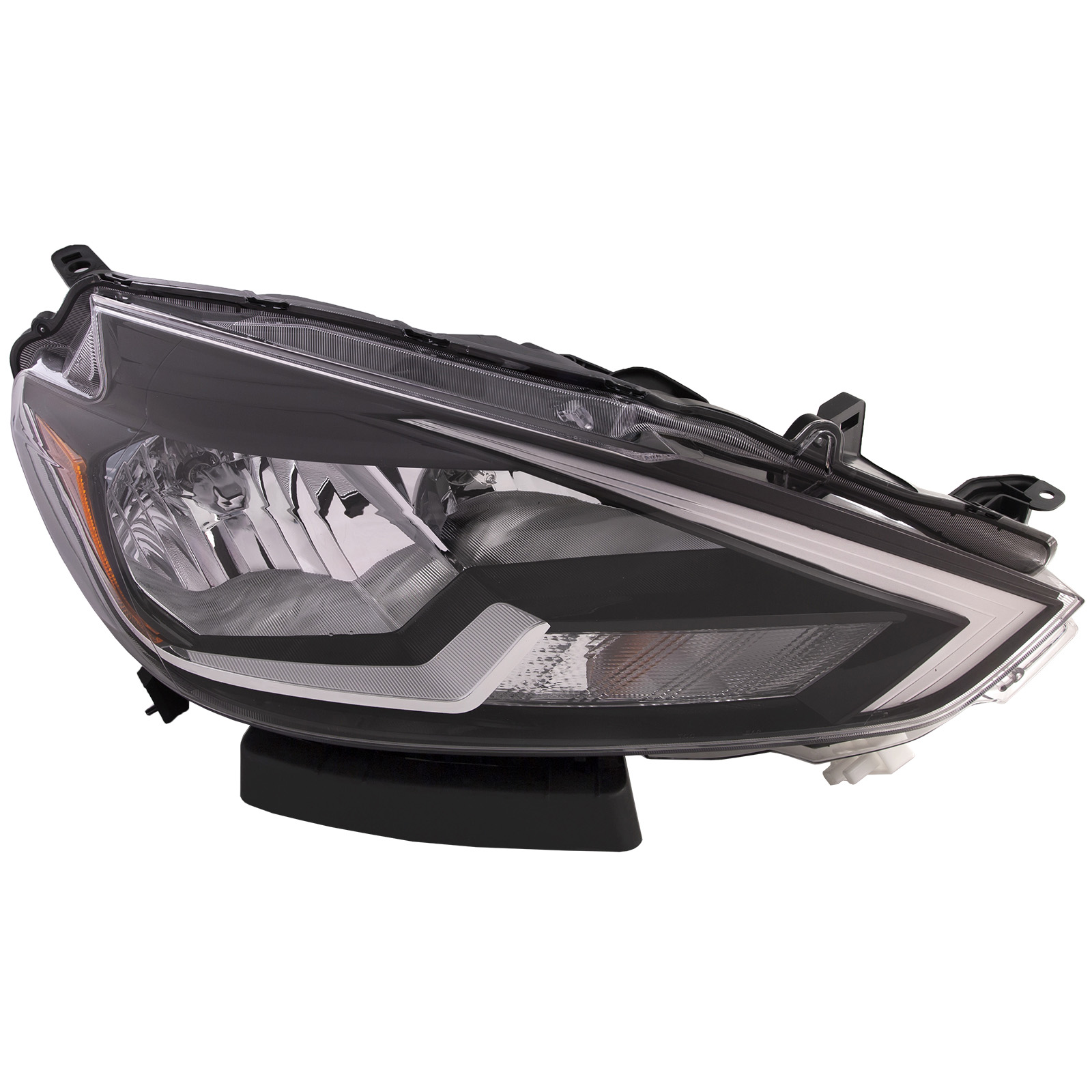 Right Passenger Side Headlight For 16-19 Nissan Sentra