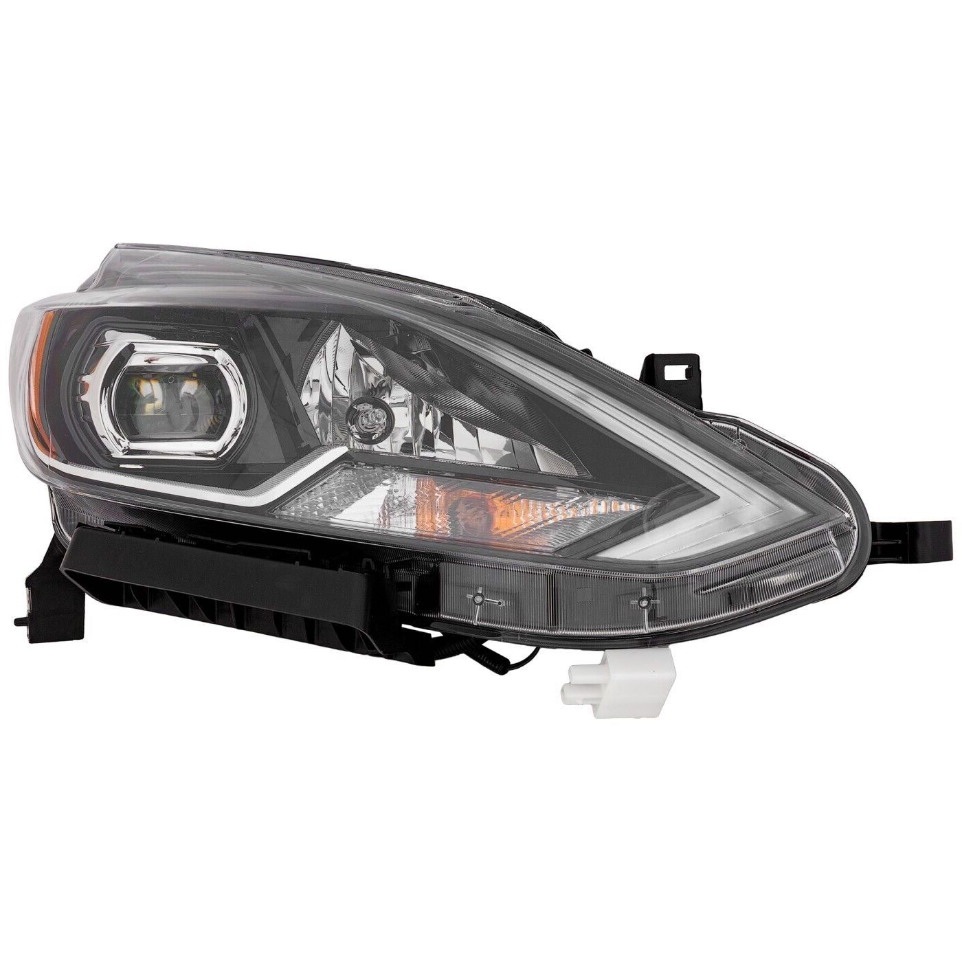 Right Passenger Side Headlight For 16-17 Nissan Sentra
