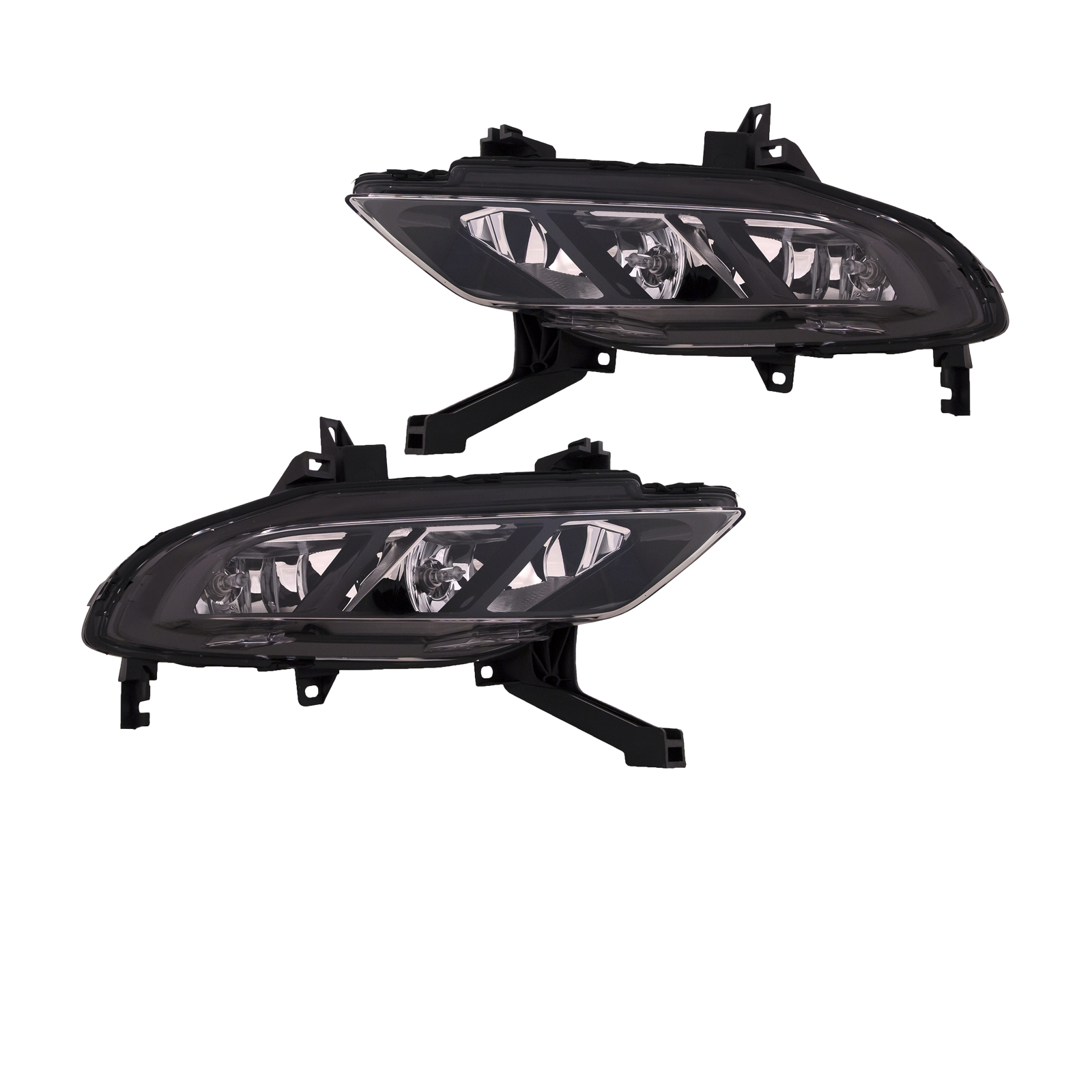 Fog Light Set For 16-18 Nissan Maxima; CAPA Certified