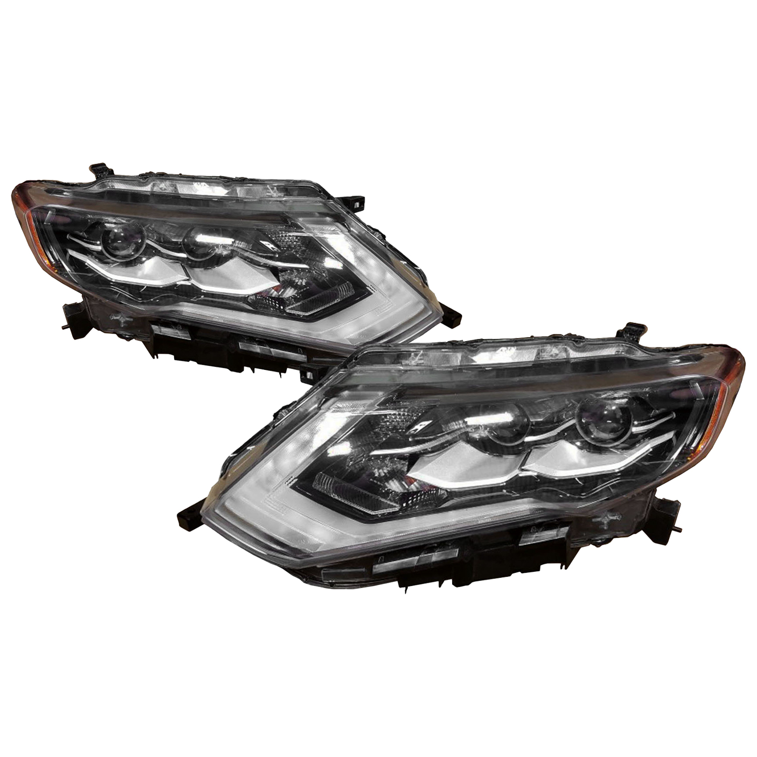 Headlight Set For 17-18 Nissan Rogue