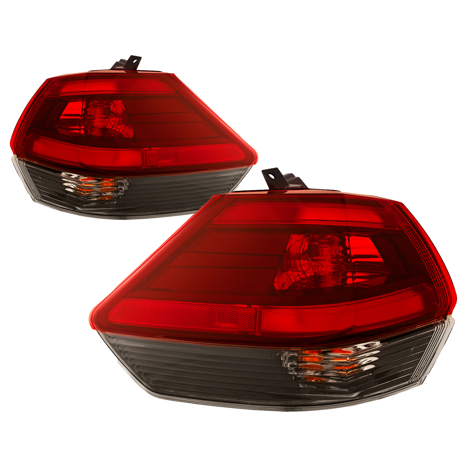 Tail Light Set For 18-20 Nissan Rogue; CAPA Certified