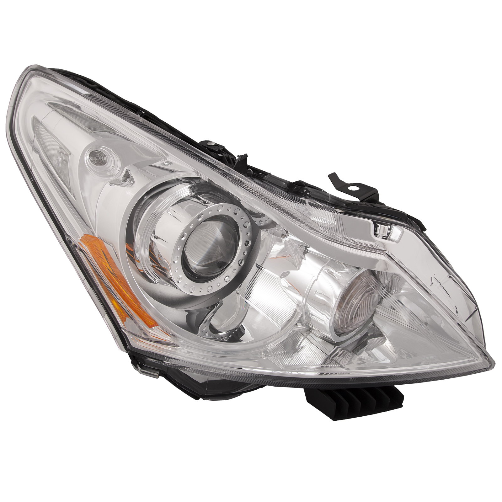 Right Passenger Side Headlight For 11-12 INFINITI G25, 10-13 INFINITI G37