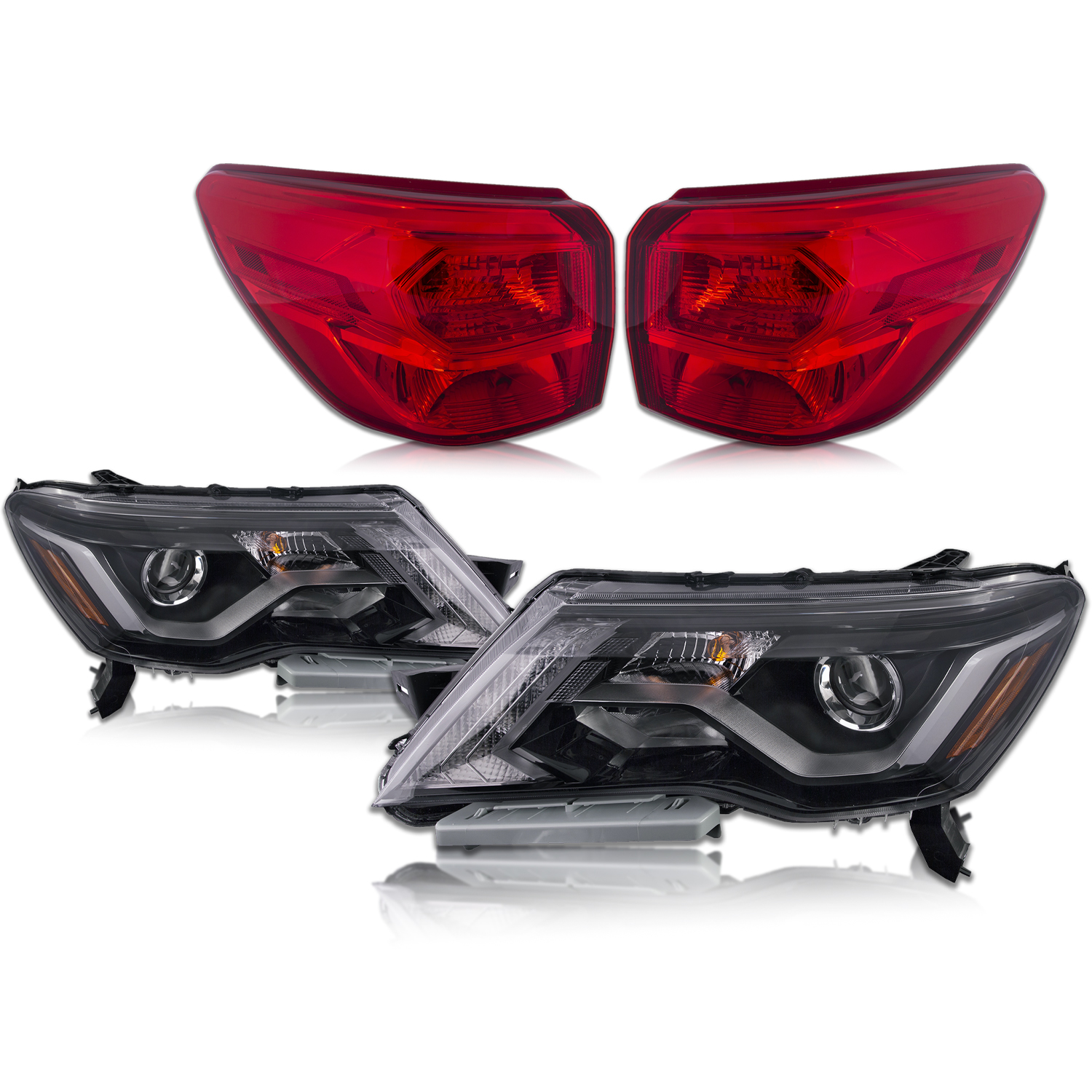 Headlight Set For 17-19 Nissan Pathfinder