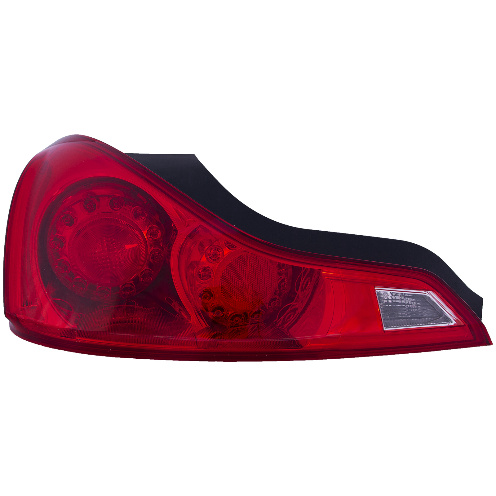 Left Driver Side Tail Light For 08-13 Infiniti G37, 14-15 Infiniti Q60