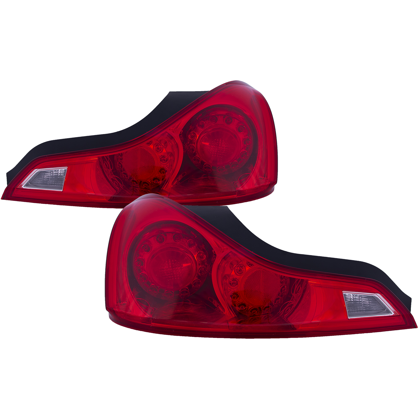 Tail Light Set For 08-13 Infiniti G37, 14-15 Infiniti Q60