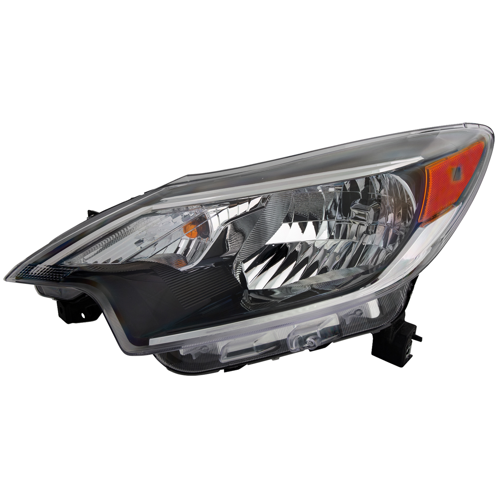Left Driver Side Headlight For 17-19 Nissan Versa Note; CAPA Certified