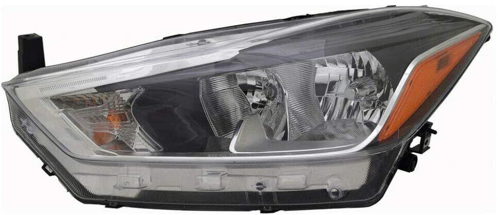 Left Driver Side Headlight For 18-20 Nissan Kicks; CAPA Certified