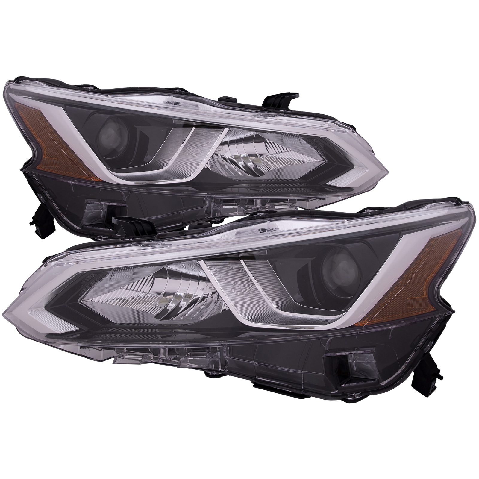 Headlight Set For 19-22 Nissan Altima