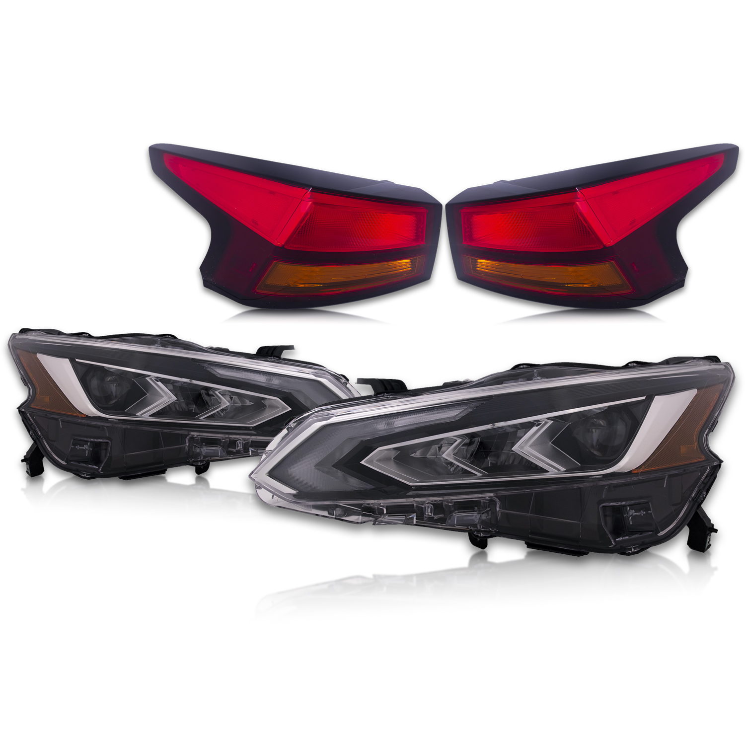 Headlight Set For 19-22 Nissan Altima