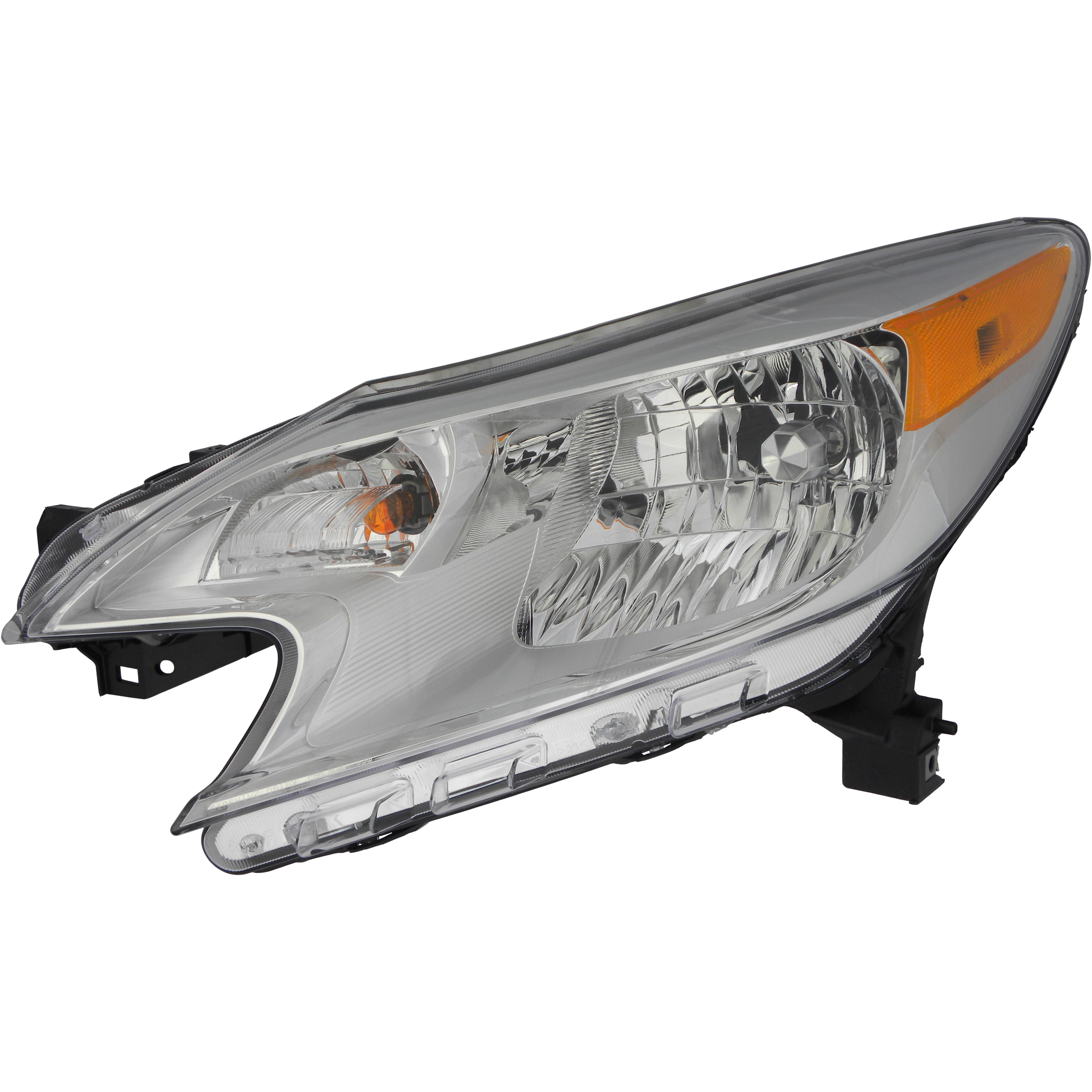 Left Driver Side Headlight For 14-16 Nissan Versa Note; CAPA Certified