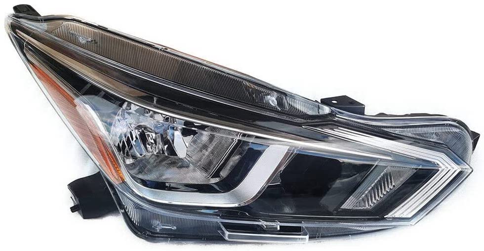 Right Passenger Side Headlight For 20-22 Nissan Versa; CAPA Certified