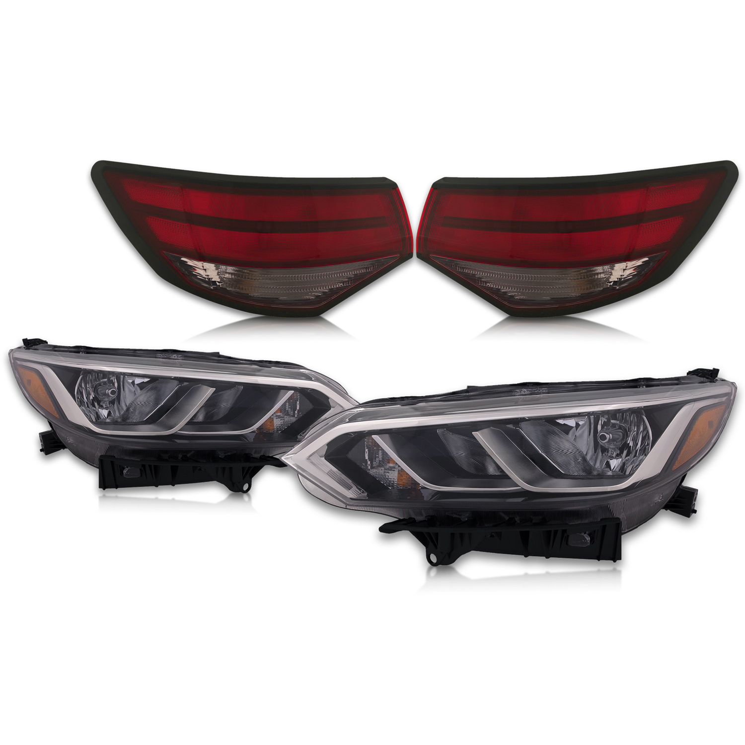 Headlight Set For 20-23 Nissan Sentra