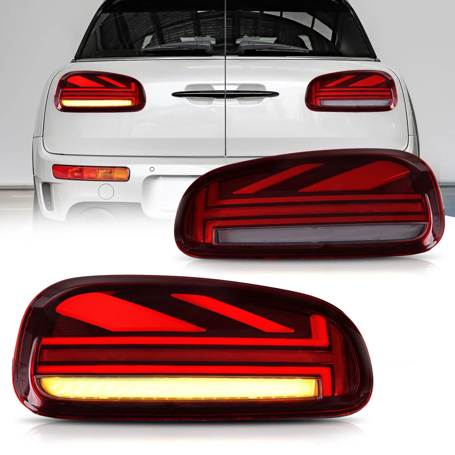 Tail Light Set For 15-19 Mini Cooper Clubman