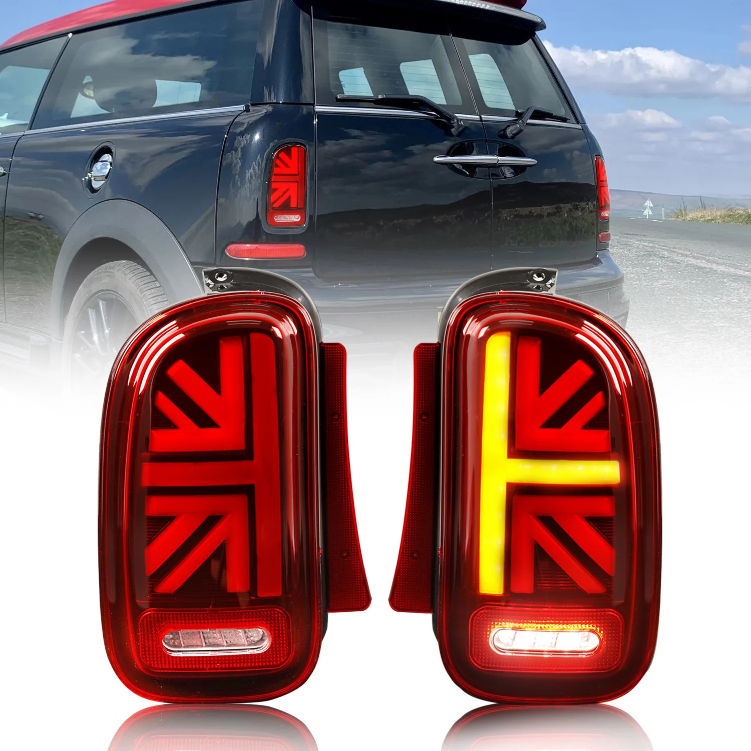 Tail Light Set For 07-14 Mini Cooper Clubman