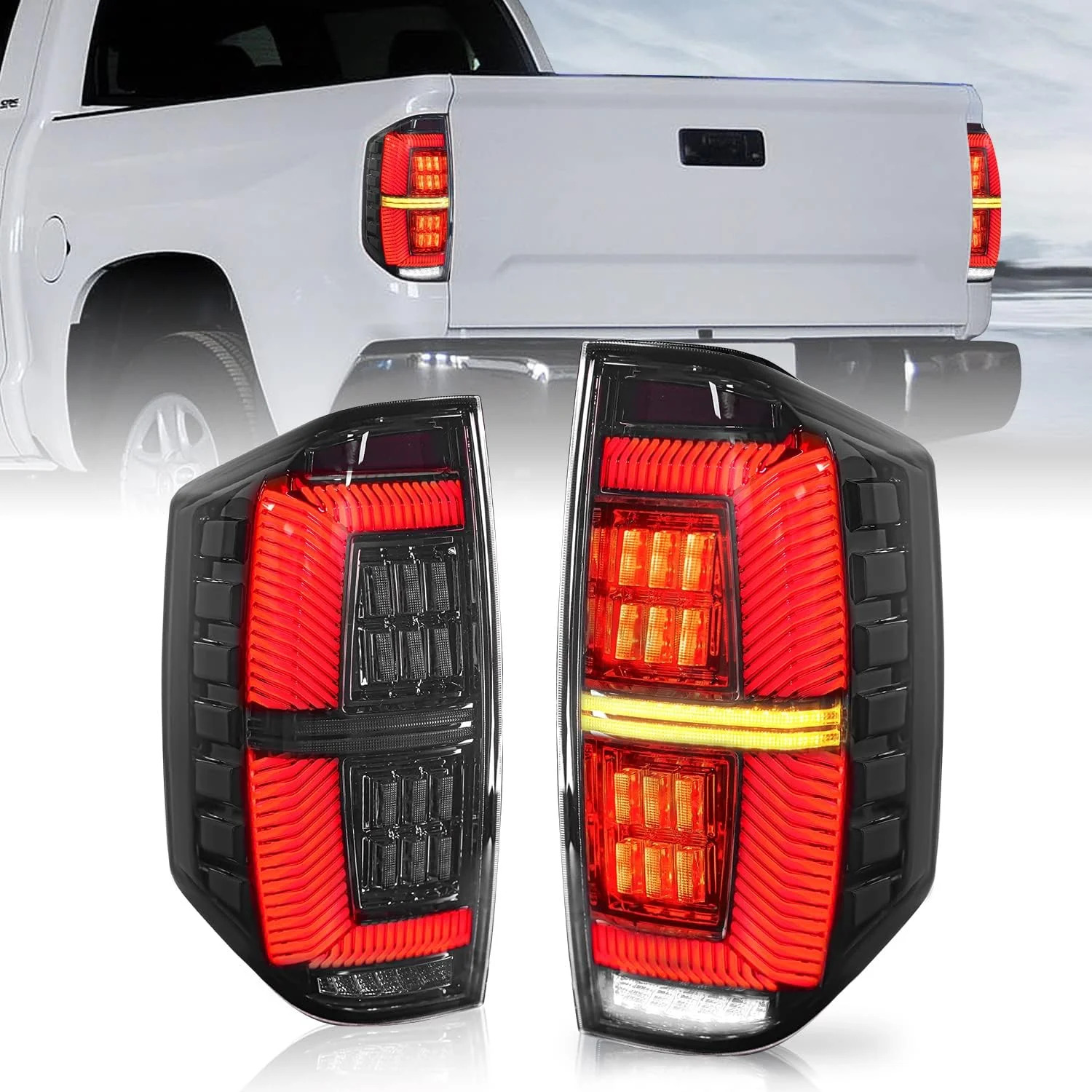 Tail Light Set For 14-21 Toyota Tundra