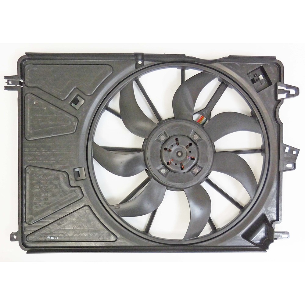 Dual Radiator And Condenser Fan Assembly For 19-21 Fiat 500X, 19-21 Jeep Renegade