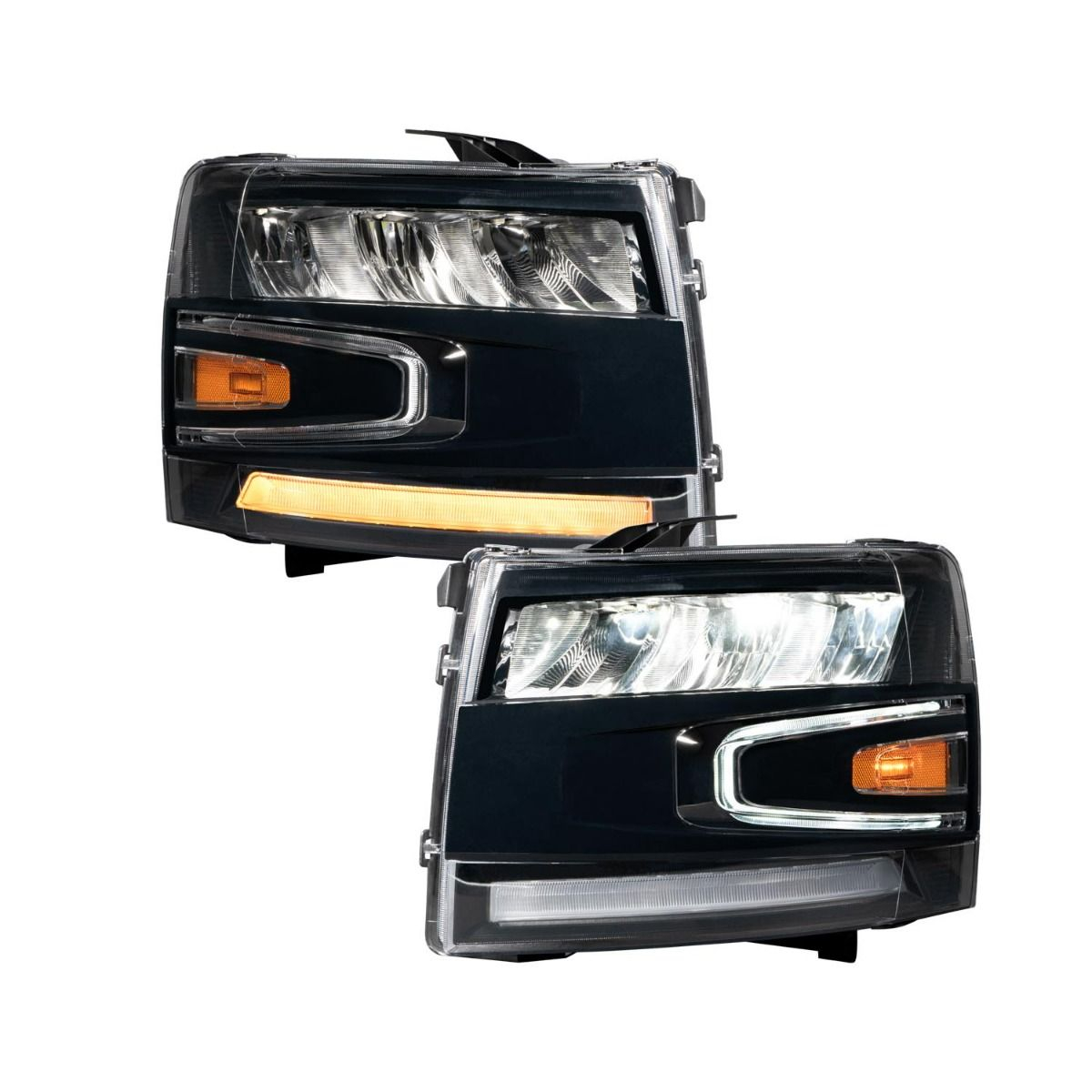 Headlight For 07-13 Chevrolet Silverado 1500, 07-13 Chevrolet Silverado 2500, 07-13 Chevrolet Silverado 3500