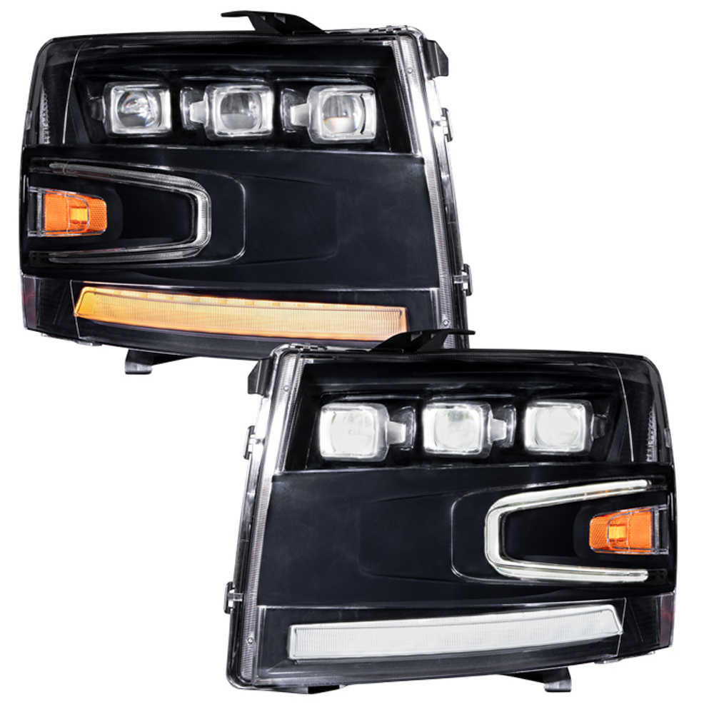 Headlight For 07-13 Chevrolet Silverado 1500, 07-13 Chevrolet Silverado 2500, 07-13 Chevrolet Silverado 3500