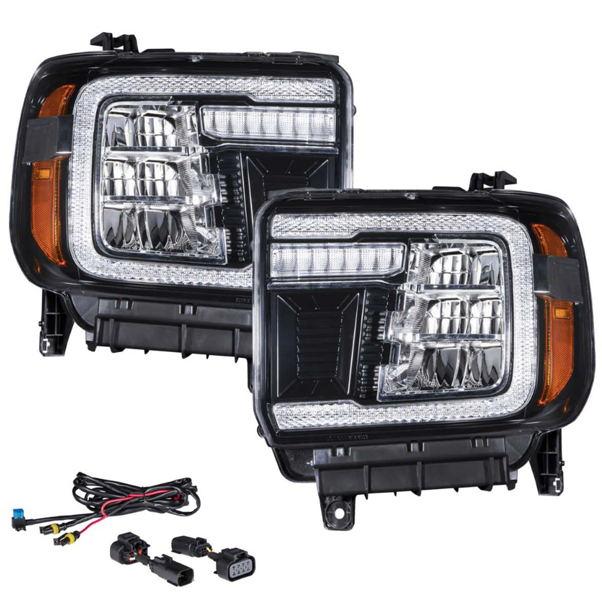 Headlight For 14-18 GMC Sierra 1500, 14-19 GMC Sierra 2500, 14-19 GMC Sierra 3500