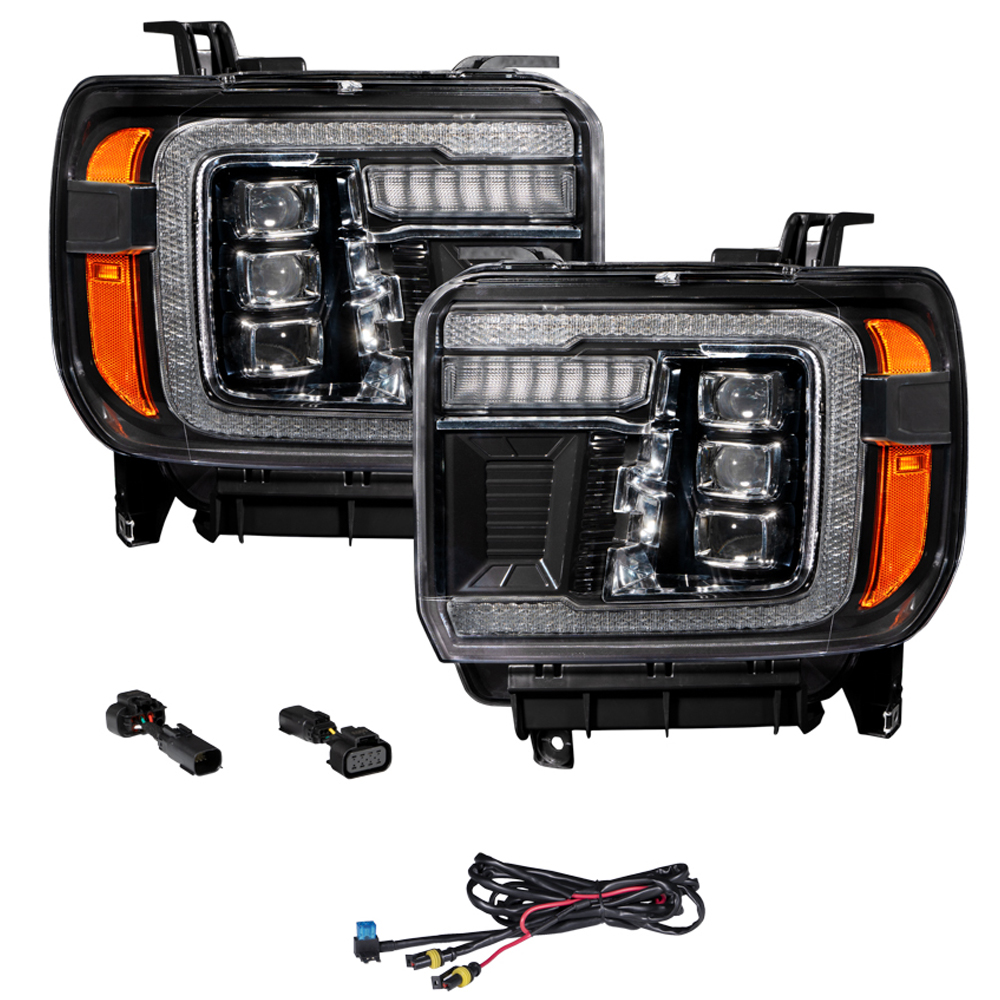 Headlight For 14-18 GMC Sierra 1500, 14-19 GMC Sierra 2500, 14-19 GMC Sierra 3500