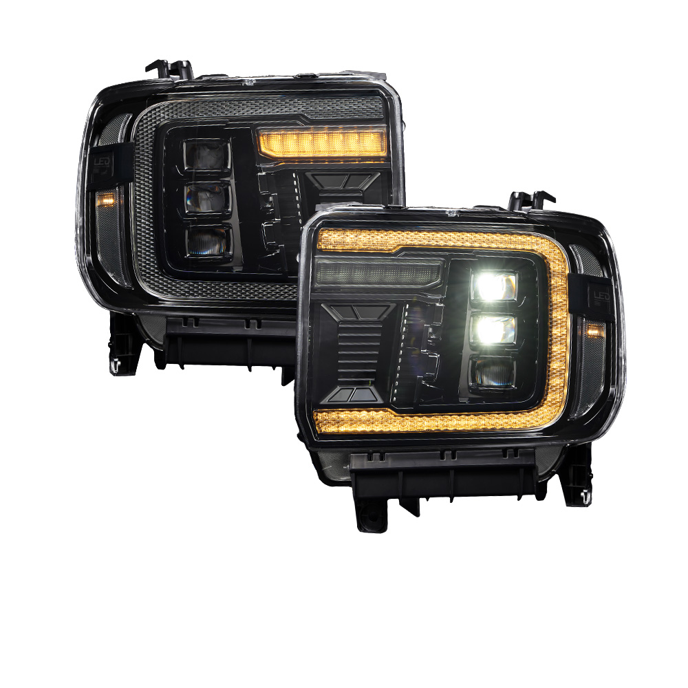 Headlight For 14-18 GMC Sierra 1500, 15-19 GMC Sierra 2500, 15-19 GMC Sierra 3500