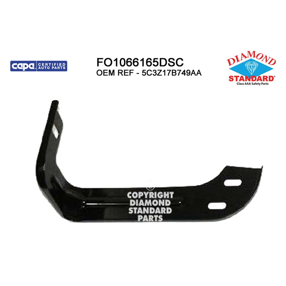 Left Driver Side Bumper For 05 Ford Excursion, 05-07 Ford F-250 Super Duty, 05-07 Ford F-350 Super Duty