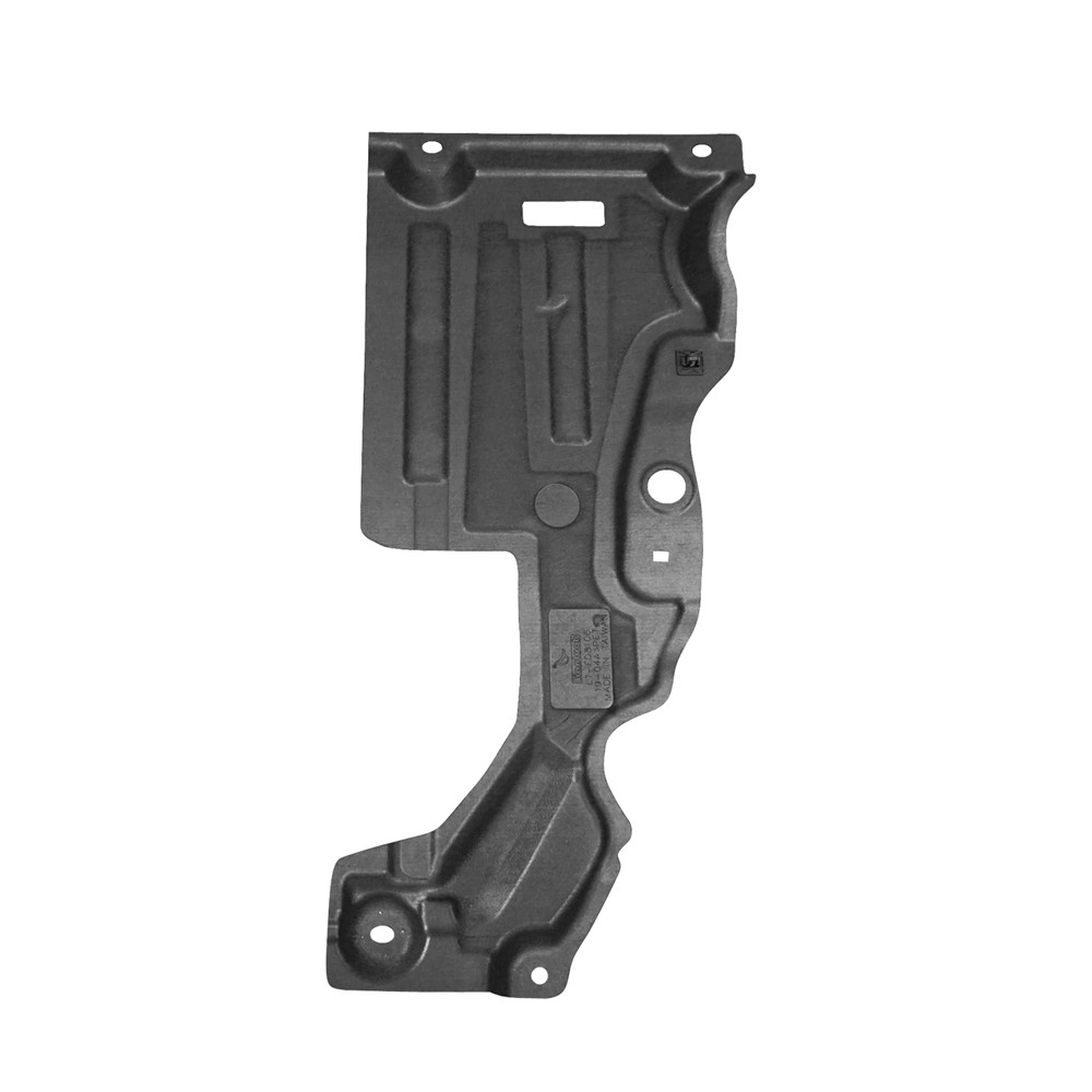 Right Passenger Side Undercar Shield For 19-24 Ford Edge, 19-23 Lincoln Nautilus; CAPA Certified