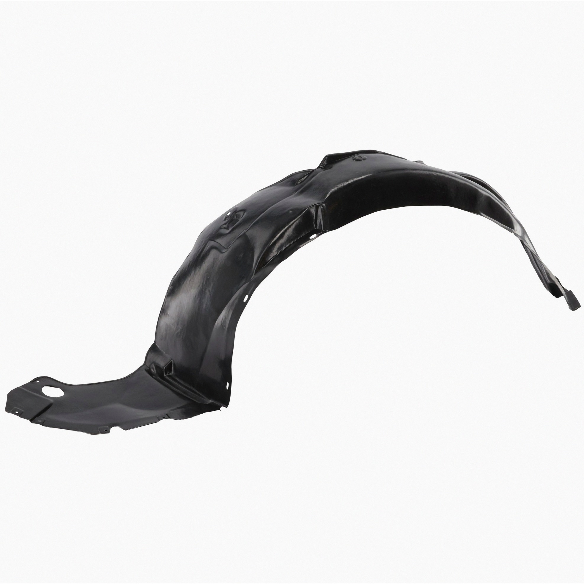 Left Driver Side Fender Liner For 10-12 Ford Fusion; CAPA Certified