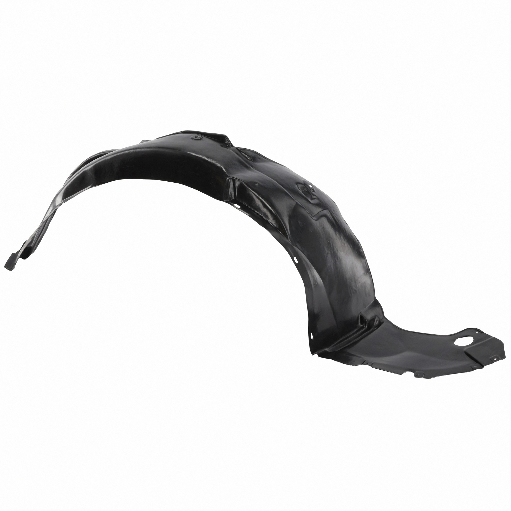 Right Passenger Side Fender Liner For 10-12 Ford Fusion; CAPA Certified