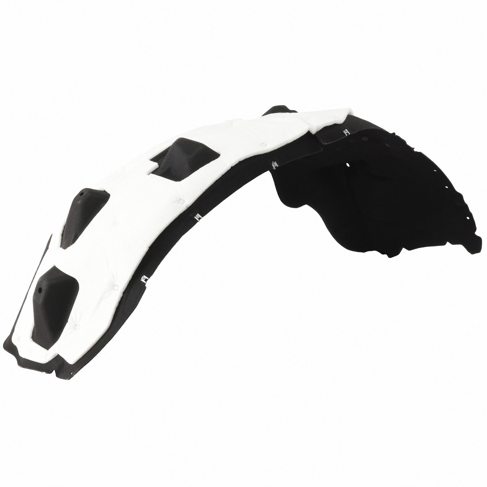 Right Passenger Side Fender Liner For 22-24 Ford Expedition; CAPA Certified