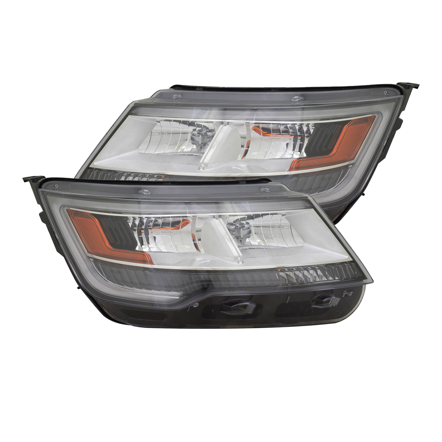Headlight Set For 16-18 Ford Explorer