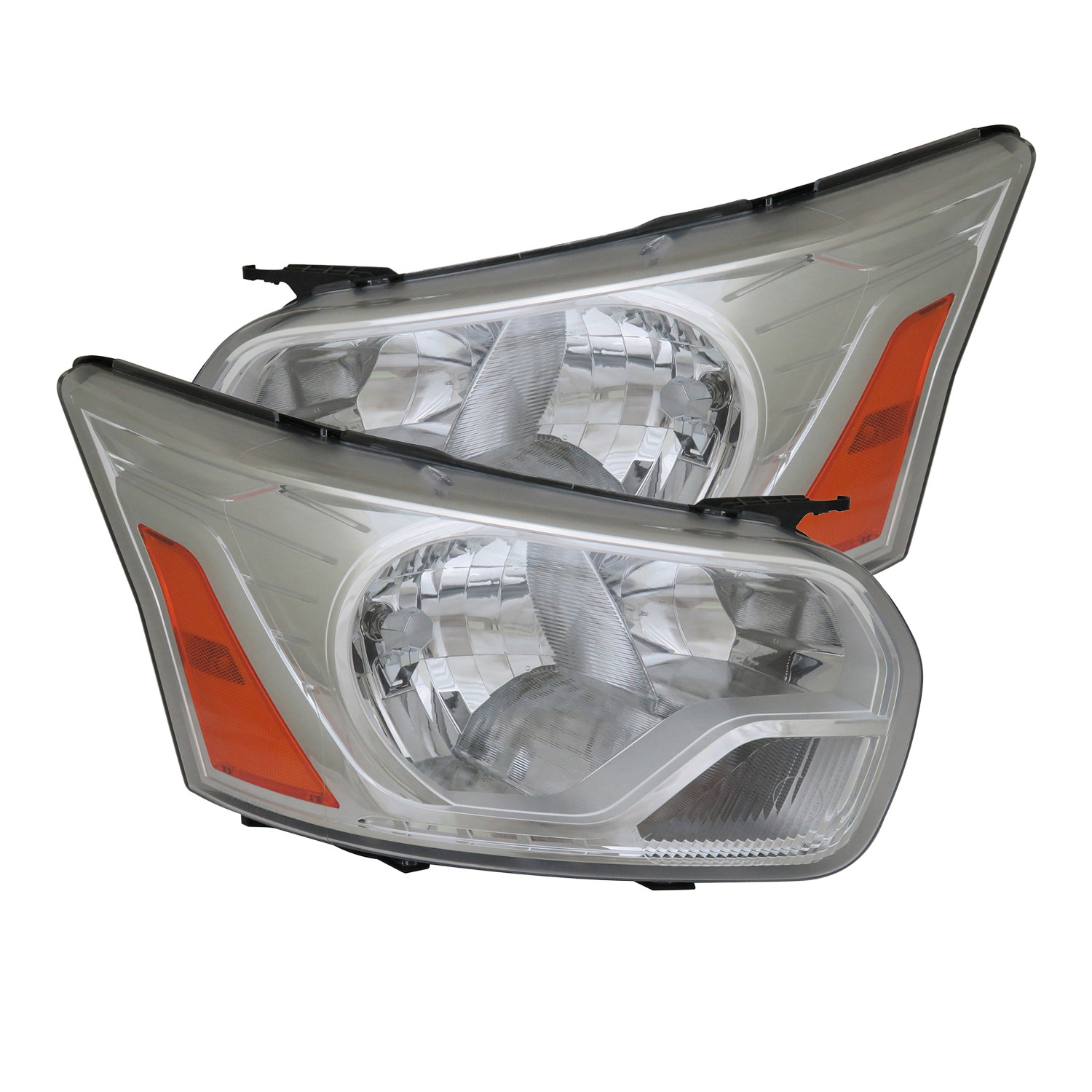 Headlight Set For 16-24 Ford Transit-150, 16-19 Ford Transit-250, 16-19 Ford Transit-350, 16-19 Ford Transit-350 HD