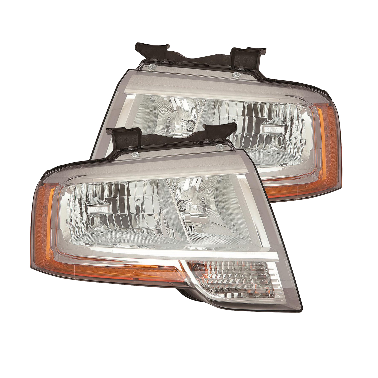 Headlight Set For 15-17 Ford Expedition