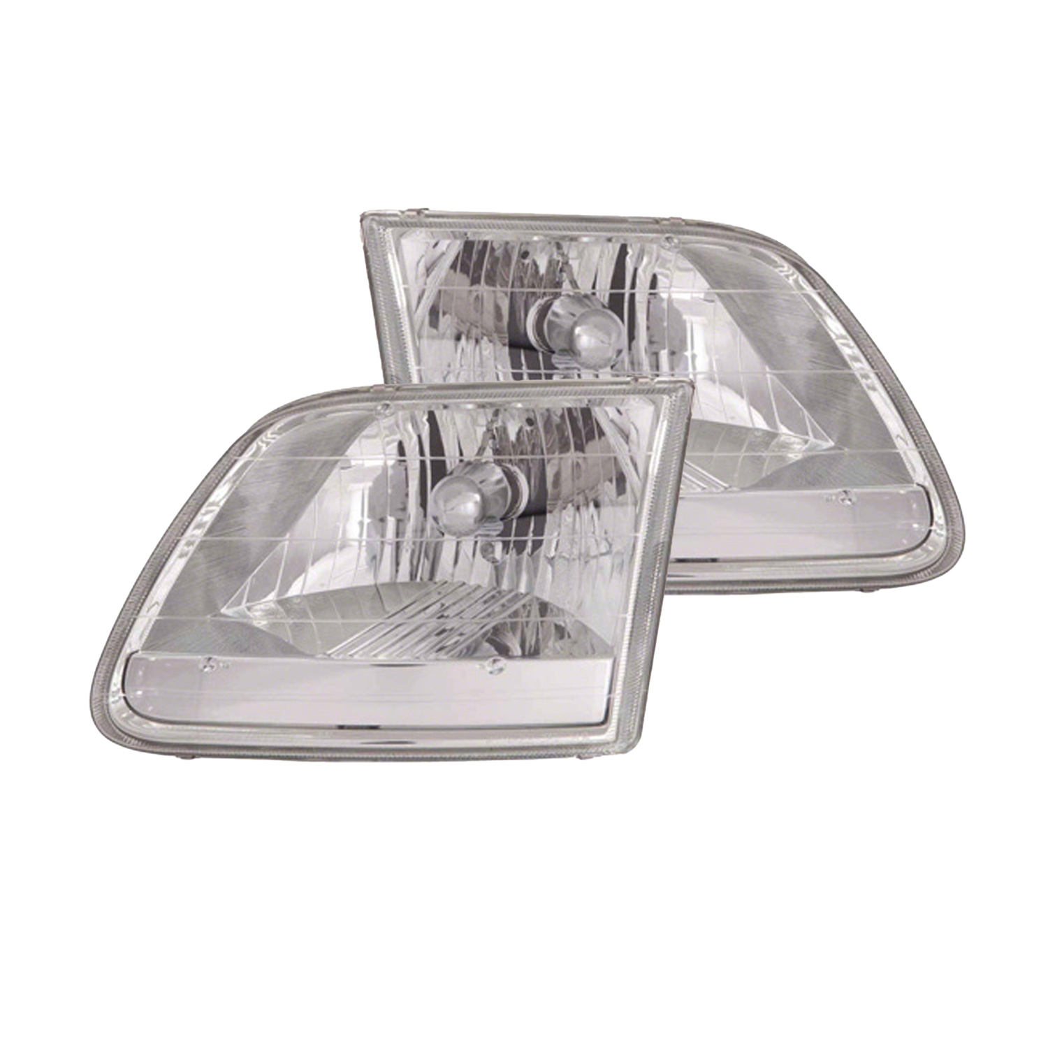 Headlight Set For 96-04 Ford F-150, 04 Ford F-150 Heritage