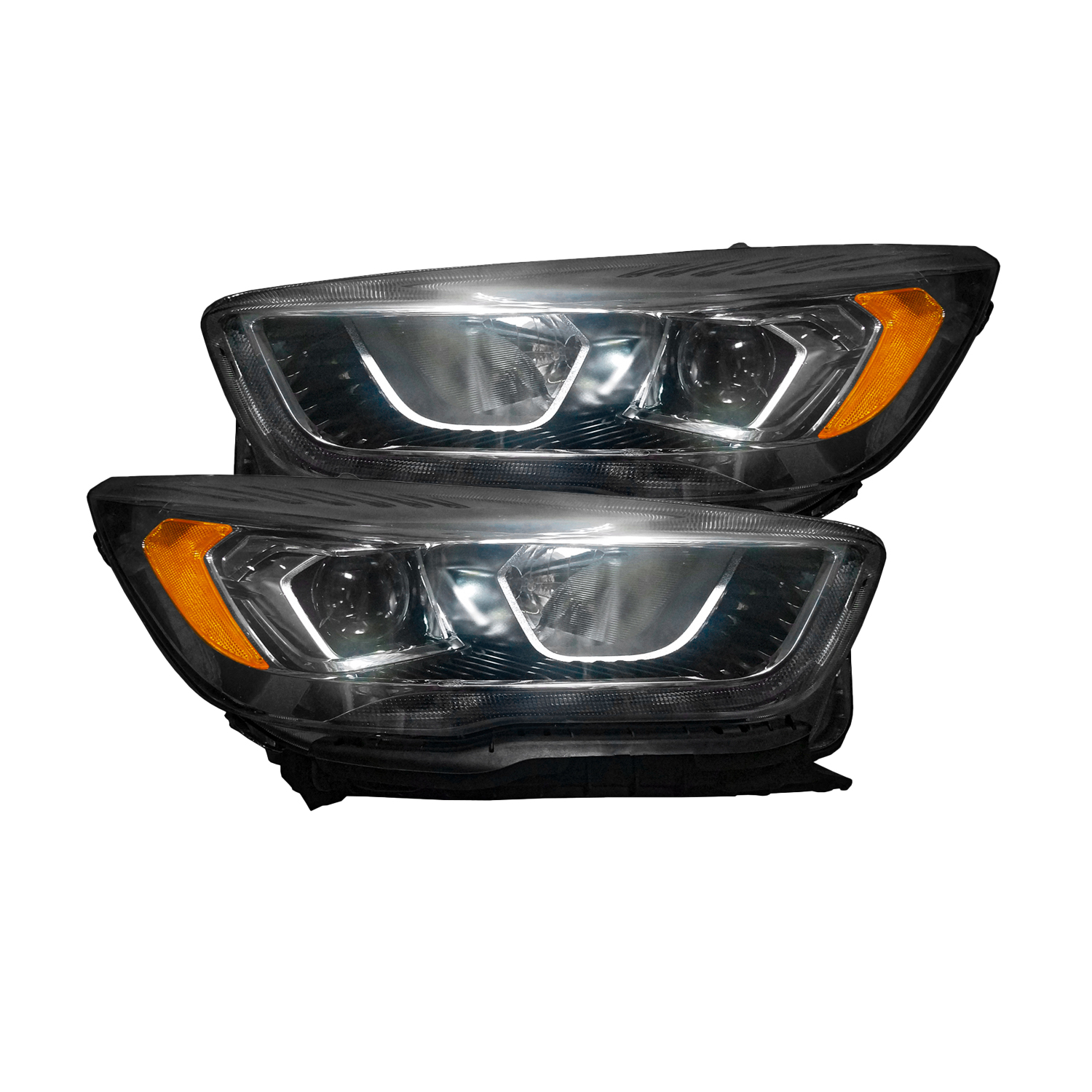 Headlight Set For 17-19 Ford Escape