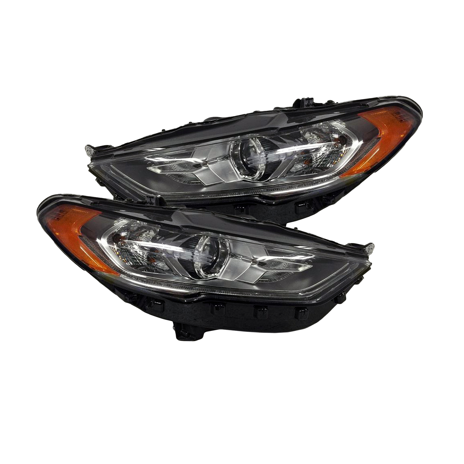 Headlight Set For 17-20 Ford Fusion