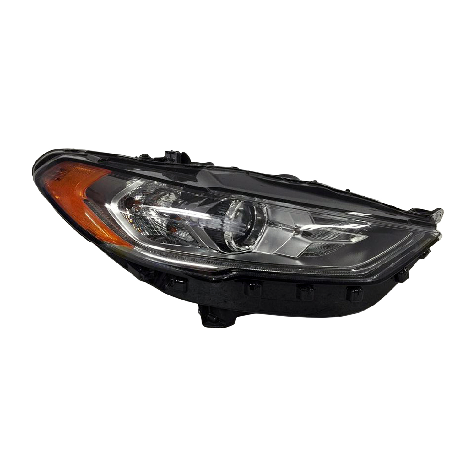 Right Passenger Side Headlight For 17-20 Ford Fusion